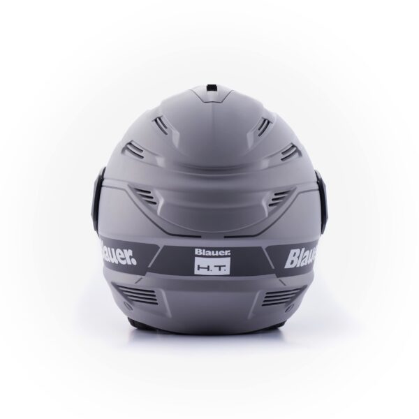 Casco jet BLAUER HT brat GRIGIO NERO OPACO - immagine 2