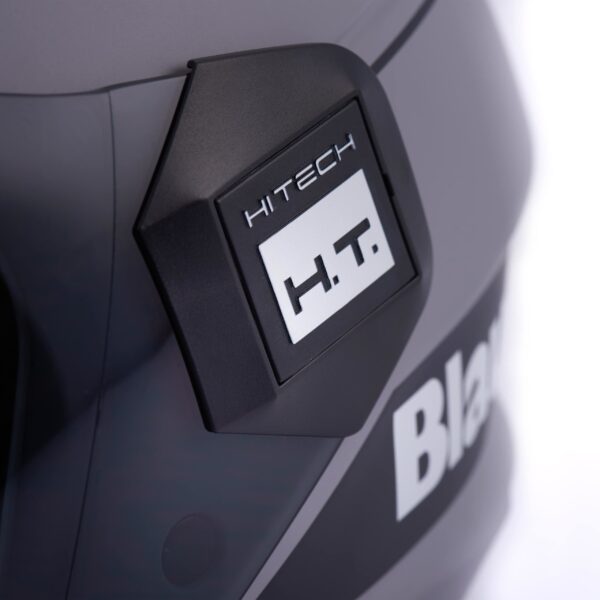 Casco jet BLAUER HT brat GRIGIO NERO OPACO - immagine 3
