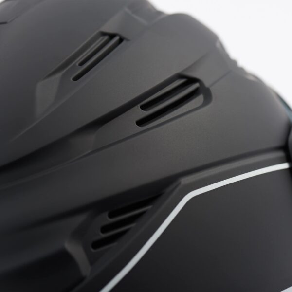 Casco jet BLAUER HT brat NERO BIANCO OPACO - immagine 3