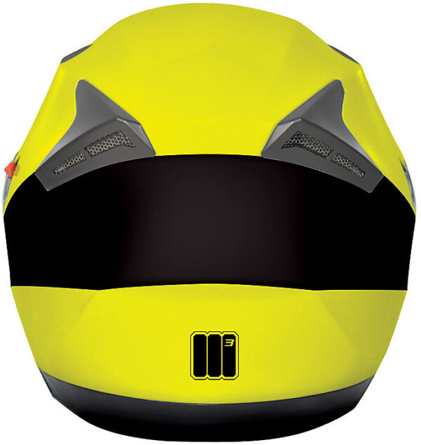 casco JET TOURER giallo con visierino fumè - immagine 2