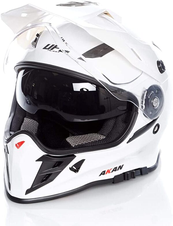 UFO HE120W AKAN ENDURO ADVENTURE BIANCO - immagine 4