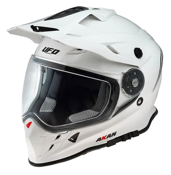 UFO HE120W AKAN ENDURO ADVENTURE BIANCO - immagine 2