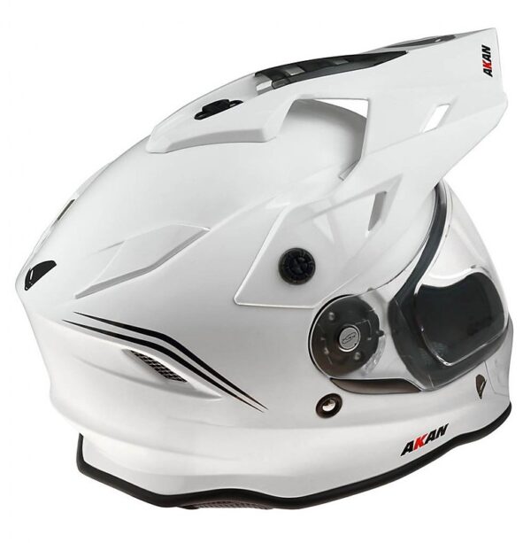 UFO HE120W AKAN ENDURO ADVENTURE BIANCO - immagine 3
