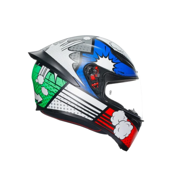 Agv K1 S Bang Matt Italy/Blue - Casco Moto Integrale - immagine 3