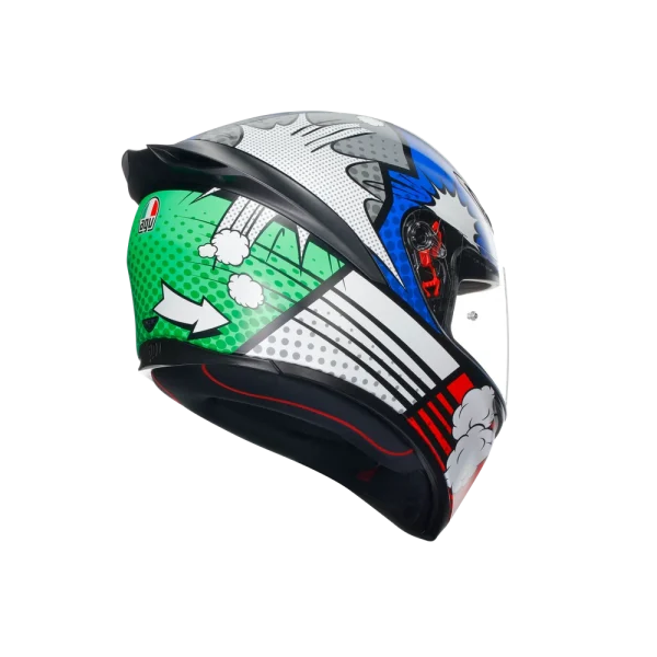 Agv K1 S Bang Matt Italy/Blue - Casco Moto Integrale - immagine 6