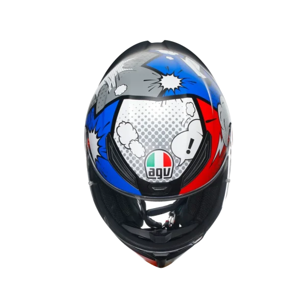 Agv K1 S Bang Matt Italy/Blue - Casco Moto Integrale - immagine 7