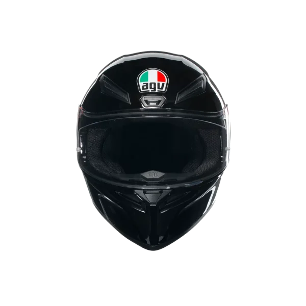 K1 S BLACK (Nero lucido) - CASCO MOTO INTEGRALE E2206 - immagine 3