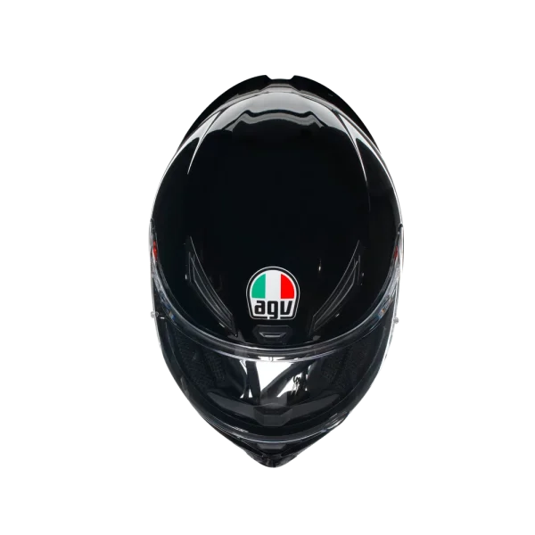 K1 S BLACK (Nero lucido) - CASCO MOTO INTEGRALE E2206 - immagine 8