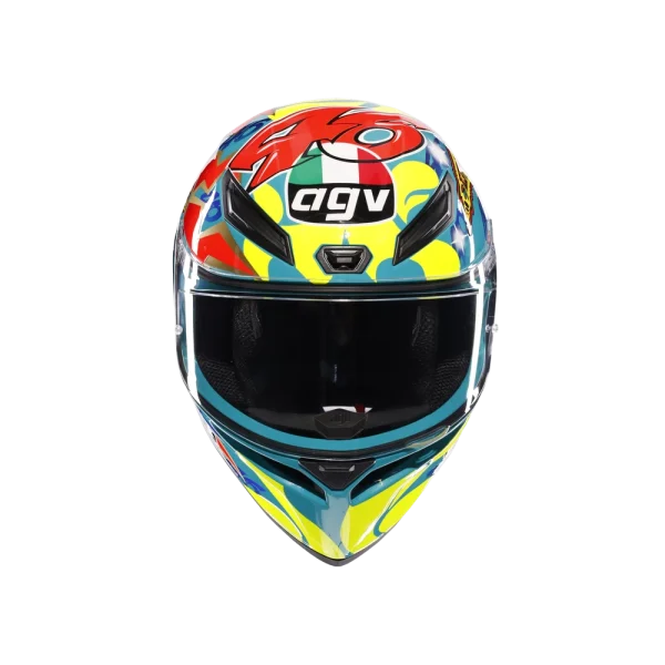 AGV K1 S ROSSI MUGELLO 1999 - CASCO MOTO INTEGRALE E2206 - immagine 3