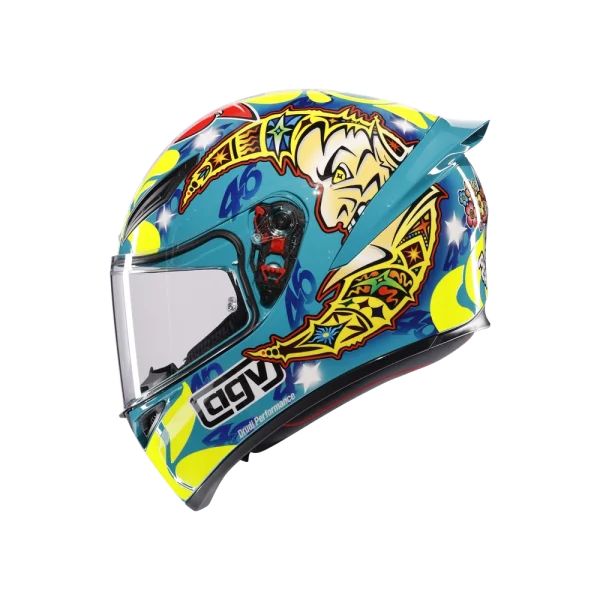 AGV K1 S ROSSI MUGELLO 1999 - CASCO MOTO INTEGRALE E2206 - immagine 7