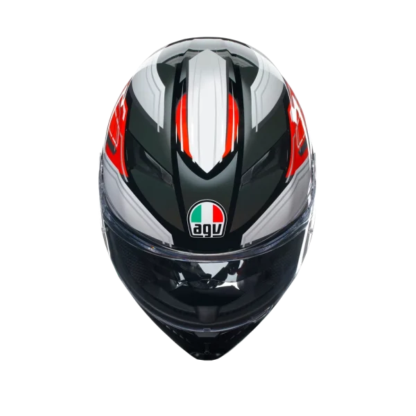 K3 WING BLACK/ITALY - CASCO MOTO INTEGRALE E2206 - immagine 2