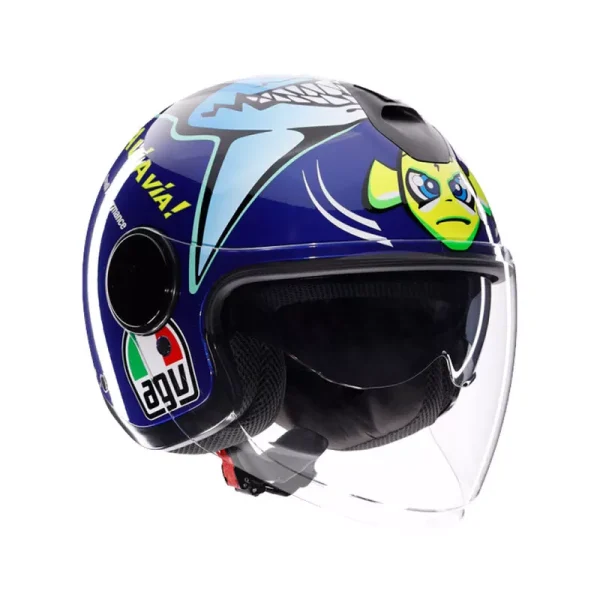 Casco JET - AGV ETERES ROSSI MISANO 2015 - immagine 6
