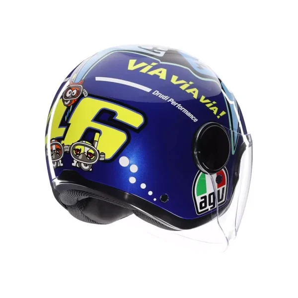Casco JET - AGV ETERES ROSSI MISANO 2015 - immagine 4