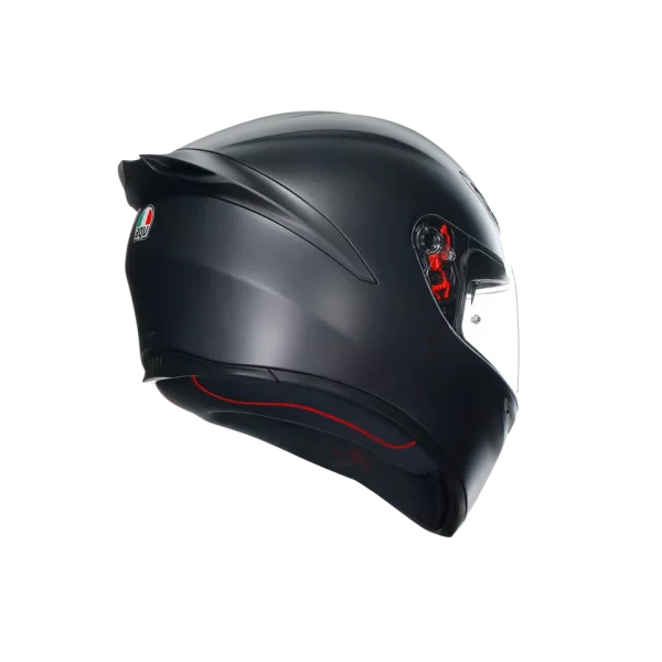 K1 S MATT BLACK (Nero opaco) - CASCO MOTO INTEGRALE E2206 - immagine 3