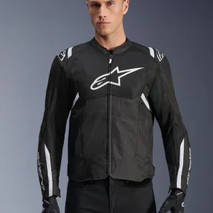 Giacca moto Alpinestars T-SPS Air 2- black white