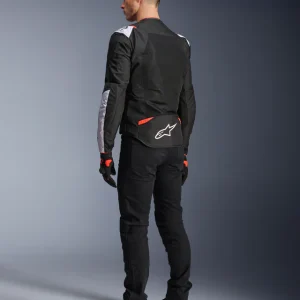 Giacca moto Alpinestars T-SPS Air 2- Black White Red Fluo - immagine 4