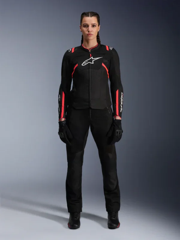 Giacca moto Da Donna Stella T-SPS Air V2 - Black Diva Pink - immagine 2