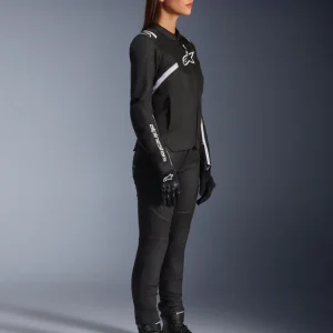 Giacca moto Da Donna Stella T-SPS Air V2 - Black White - immagine 8