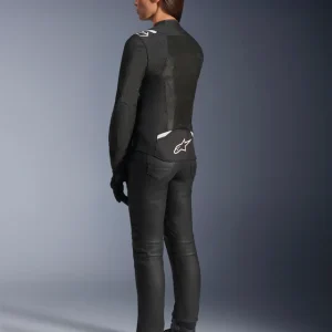 Giacca moto Da Donna Stella T-SPS Air V2 - Black White - immagine 6