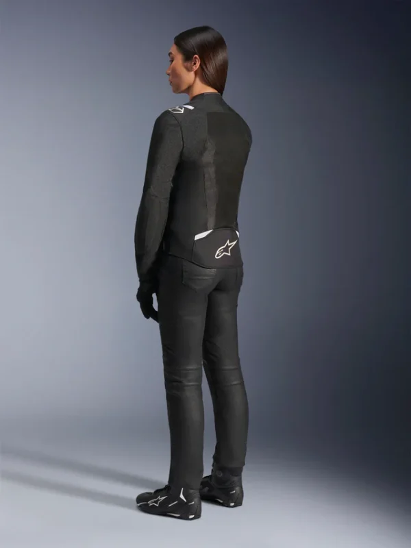 Giacca moto Da Donna Stella T-SPS Air V2 - Black White - immagine 6