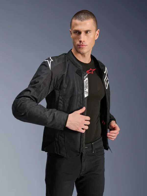 Giacca moto Alpinestars Viper Air V4 - black - immagine 3