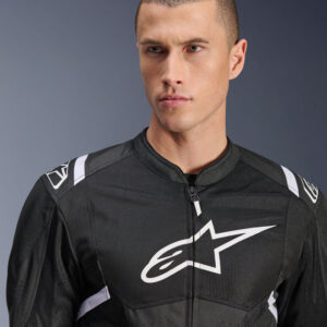 Giacca moto Alpinestars T-SPS Air 2- black white - immagine 3