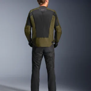 Giacca moto Alpinestars C-1 Air - (green) khaki - immagine 6